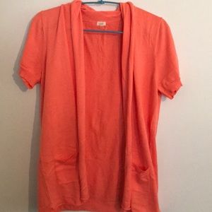 J.Crew short sleeve cardigan